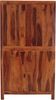 Vitrine Amba 100x180x45 aus indischem Sheesham-Massivholz Bild 5