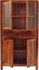 Vitrine Amba 100x180x45 aus indischem Sheesham-Massivholz Bild 3