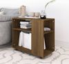 vidaXL Beistelltisch Braun Eiche 70x35x55 cm Holzwerkstoff 815107 Bild 3