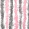 vidaXL Fliegenvorhang Silbergrau und Rosa 90x200 cm Chenille 377362 Bild 5