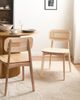 Esszimmerstuhl 2er Set KENO Holz Hellbraun Bild 3