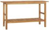 vidaXL Waschtisch mit Creme Marmorbecken Massivholz Teak 3096580 Bild 4