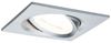 Paulmann No. 93438 LED Einbauleuchte Nova eckig 6,5W GU10 Alu 3er-Set schwenkbar Bild 2