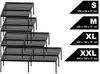 CLP Metallbett Hamlin mit Lattenrost stabil und belastbar,schwarz 200x140x41 cm Bild 5