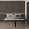CLP Metallbett Hamlin mit Lattenrost stabil und belastbar,schwarz 200x140x41 cm Bild 4