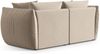 Micadoni Sofa Chris 3-Sitzer Samt Ecru Bild 3