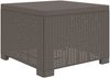 vidaXL 6-Sitzer Garten Sofa mit Kissen Rattan Look PP Hellgrau 3444119 Bild 5