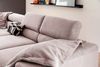 KAWOLA Sofa DELIA Ecksofa XL Cord rosa Recamiere links 74 x 219 x 312 cm Bild 2