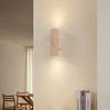 Lucande Wandleuchte Tavira, Stein Creme IP20, 2 x 10 W LED Bild 2