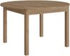 Kulissen-Esstisch >ATTENTION< rund, ausziehbar 165cm, Riviera Eiche Dekor - 78,1/165x130cm (HxD) Bild 3