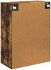 vidaXL Wandschrank Geräucherte Eiche 66 x 34,5 x 90 cm Holzwerkstoff 899080 Bild 5