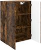 vidaXL Wandschrank Geräucherte Eiche 66 x 34,5 x 90 cm Holzwerkstoff 899080 Bild 2