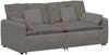 vidaXL Modulares Sofa mit Kissen Hellgrau 3321137 Bild 2