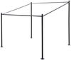 Mendler 'HWC-A22' Pergola-Gestell, Stahl schwarz, 3x3 m Bild 5