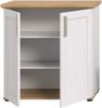 Home affaire Kommode Cosenza, Cosenza Highboard 88 cm, 2 Türen, 3 Fächer, Wohnzimmer Bild 4