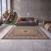 Orientalischer Kurzflor Teppich Parun Täbriz Grün - 80x150x0,9cm Bild 5