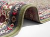 Orientalischer Kurzflor Teppich Parun Täbriz Grün - 80x150x0,9cm Bild 3