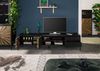 TV-Board Sheesham 210x45x50 schwarz lackiert SUN #107 Bild 4