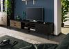 TV-Board Sheesham 210x45x50 schwarz lackiert SUN #107 Bild 3