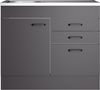 OPTIFIT Spülenschrank OPTImulti Breite 100 cm, Tiefe 50 cm, mit Spülenauflage Bild 2