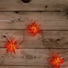 Lichterkette Outdoor Weihnachten 3D Sterne Weihnachtslichterkette Rot 5260221 Bild 5