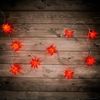Lichterkette Outdoor Weihnachten 3D Sterne Weihnachtslichterkette Rot 5260221 Bild 3