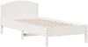 vidaXL Massivholzbett ohne Matratze Weiß 90x200 cm Kiefernholz 842619 Bild 2