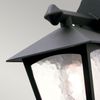 Außenleuchte, Wandlampe, ALU-Druckguss Glas, H 31 cm Bild 3