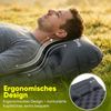 Sekey 2er Set Selbstaufblasende Isomatte mit Kissen, Outdoor 10cm dicke Campingmatte Ultraleicht, Grau Bild 4