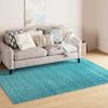 Gabbeh Teppich - Softy - Uni 250 x 200 cm - türkis Bild 2