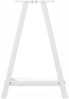 vidaXL Esstischbeine A-Form 2 Stk. Weiß 60x(72-73) cm Stahl 4012849 Bild 5
