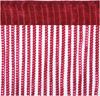 Fadenvorhang Lurex- Optik Fadengardine mit Stangendurchzug Türvorhang, attraktiv und modern in vielen verschiedenen Ausführungen erhältlich Rot 90x250cm Bild 3