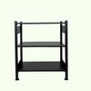 Standregal TILO, Stahl 20 x 100 x 40 cm, schwarz, modern, industrial design Bild 2
