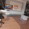 Rheinland Möbel Statio Schreibtisch 200x100 cm höhenverstellbar ±10 mm in Weiß – XXL-Bürotisch für Führungsebene & Konferenzräume, C-Fuß, Kabelwanne, einfache Montage, FSC® zertifiziert Bild 4