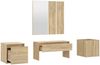 Flurmöbel-Set Sonoma-Eiche Holzwerkstoff [3082065] Bild 5