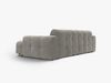 Micadoni Ecksofa Kendal 4-Sitzer Rechts Samt Magic Velvet Dunkelgrau Bild 3