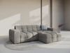 Micadoni Ecksofa Kendal 4-Sitzer Rechts Samt Magic Velvet Dunkelgrau Bild 5