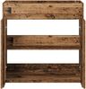 vidaXL Badunterschrank Altholz 78,5 x 37,5 x 81 cm Holzwerkstoff 890790 Bild 4