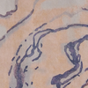 Teppich beige-blau 140x200 cm Kurzflor GEBZE Bild 5