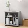 vidaXL Rollschrank Betongrau 60x45x60 cm Holzwerkstoff 808480 Bild 3