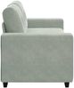 vidaXL Zweisitzer-Sofa Hellgrau 180x77x82 cm Samt 4105122 Bild 5