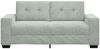 vidaXL Zweisitzer-Sofa Hellgrau 180x77x82 cm Samt 4105122 Bild 4