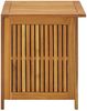 vidaXL Garten-Aufbewahrungsbox 60x50x58 cm Massivholz Akazie 310283 Bild 4