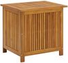 vidaXL Garten-Aufbewahrungsbox 60x50x58 cm Massivholz Akazie 310283 Bild 2