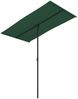 vidaXL Sonnenschirm mit Aluminium-Mast 180x110 cm Grün 47328 Bild 2
