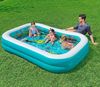 Bestway Planschbecken Family Lounge 262 x 175 x 51 cm 3D Undersea Adventure Bild 2