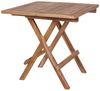 House Nordic Beistelltisch, Teakholz, natur, 50x50x50 cm Bild 3