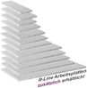 Küchenarbeitsplatte R-Line Weiß/Marmor 50 cm Vicco Bild 3