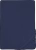 biberna Frottee-Stretch-Spannbetttuch 0012344, marine, 1x 180x200 cm - 200x200 cm Bild 5