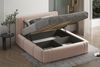 Polsterbett ROLF-OM 180x200 mit Bettkasten und Lattenrost. Farbe: VELUTTO 2 Bild 2